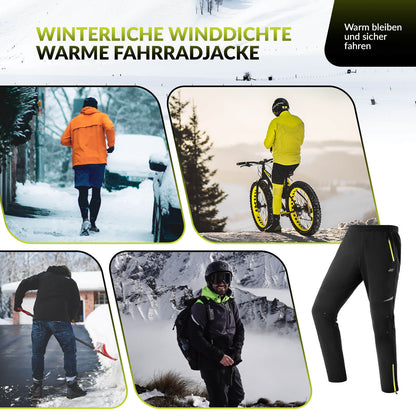 ROCKBROS Herren Fahrradhose Winddicht und Warm für Winter Outdoor - Sport - Fahrradhose ROCKBROS - EU - NooMii