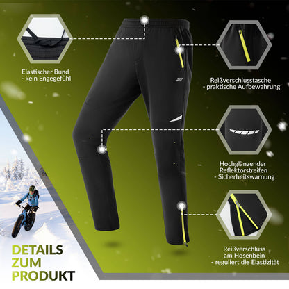 ROCKBROS Herren Fahrradhose Winddicht und Warm für Winter Outdoor - Sport - Fahrradhose ROCKBROS - EU - NooMii
