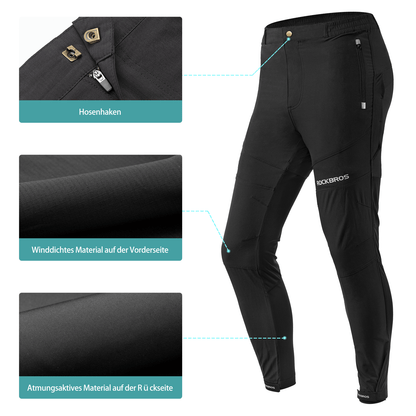 ROCKBROS Herren Radhose mit abnehmbarer gepolsterter - Fahrradhose ROCKBROS - EU - NooMii