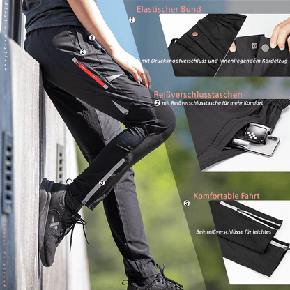 ROCKBROS Herren Radlerhose Atmungsaktiv Lang Fahrradhose M - 4XL - Fahrradhose ROCKBROS - EU - NooMii