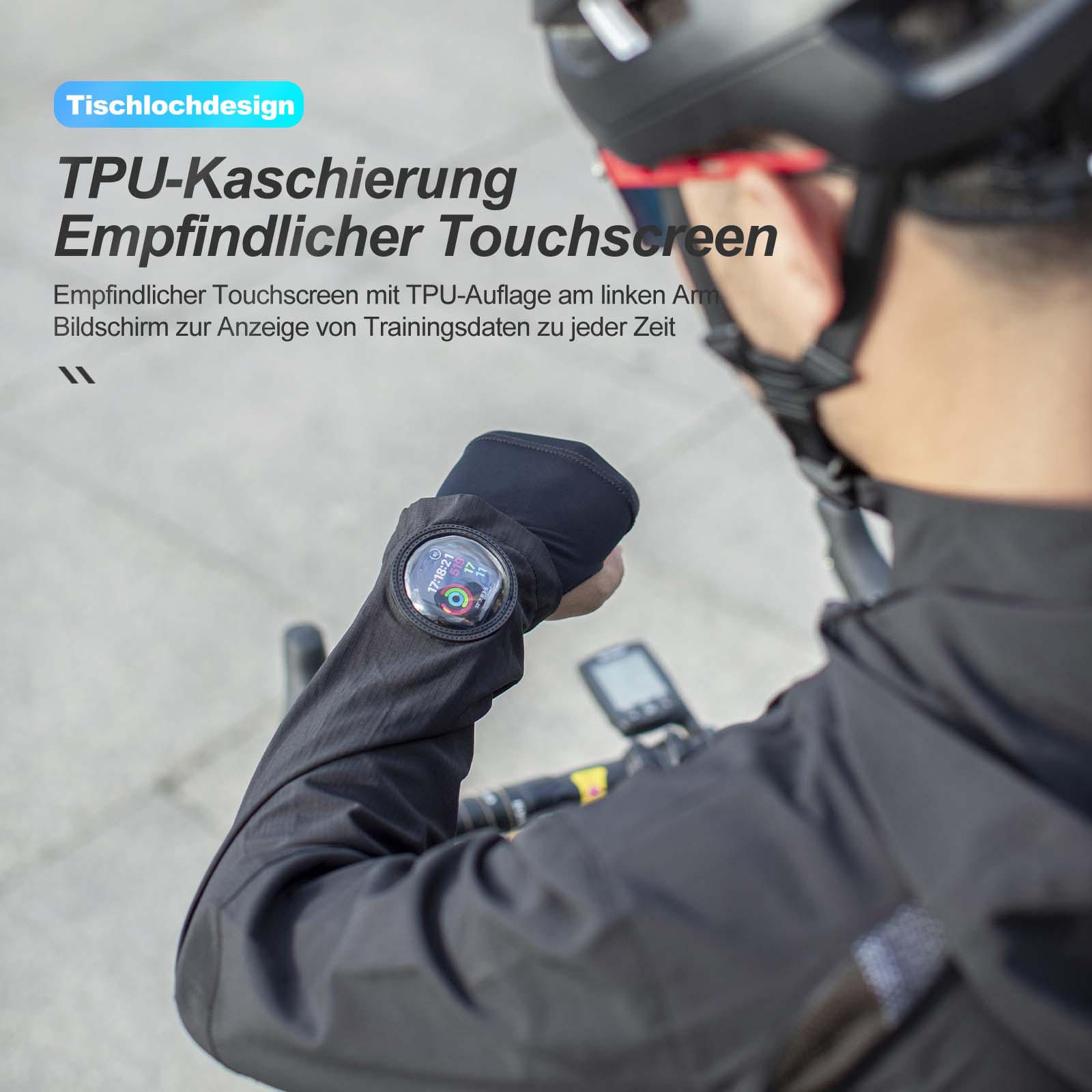 ROCKBROS Herren Softshell Jacke & Hose atmungsaktiv Fahrradanzug - Fahrradanzug ROCKBROS - EU - NooMii