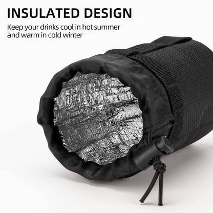 ROCKBROS Isolierte Fahrrad Lenkertasche mit Wasserflaschenhalter und Handytasche - Fahrrad Flaschenhalter ROCKBROS - EU - NooMii