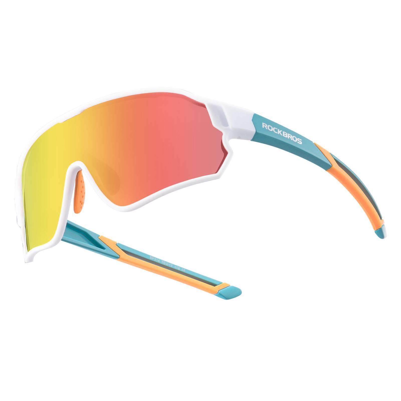 ROCKBROS Kinder Fahrradbrille UV400 - Schutz Polarisierte Sonnenbrille - Fahrradbrille ROCKBROS - EU - NooMii