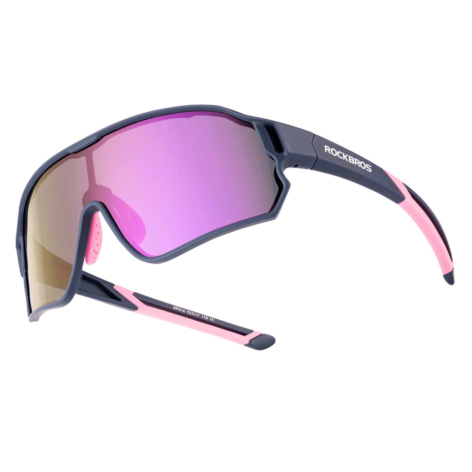 ROCKBROS Kinder Fahrradbrille UV400 - Schutz Polarisierte Sonnenbrille - Fahrradbrille ROCKBROS - EU - NooMii