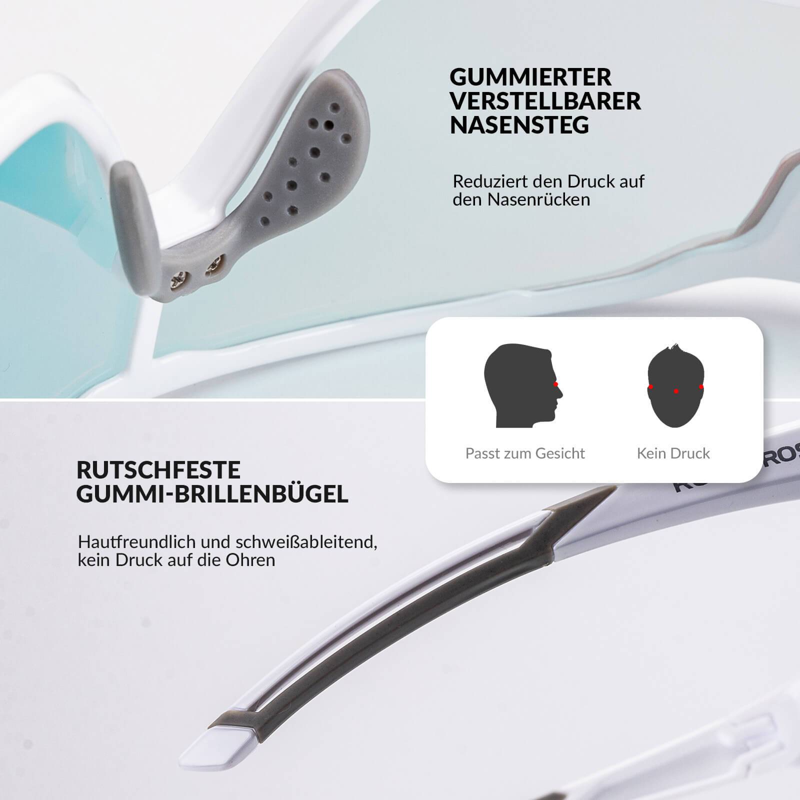 ROCKBROS Kinder Fahrradbrille UV400 - Schutz Selbsttönend Sonnenbrille - Fahrradbrille ROCKBROS - EU - NooMii