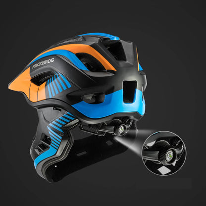 ROCKBROS Kinder helm Integriert Fahrradhelm mit Abnehmbarem Kinnschutz - Helme für Kinder ROCKBROS - EU - NooMii