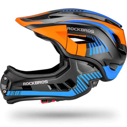 ROCKBROS Kinder helm Integriert Fahrradhelm mit Abnehmbarem Kinnschutz - Helme für Kinder ROCKBROS - EU - NooMii