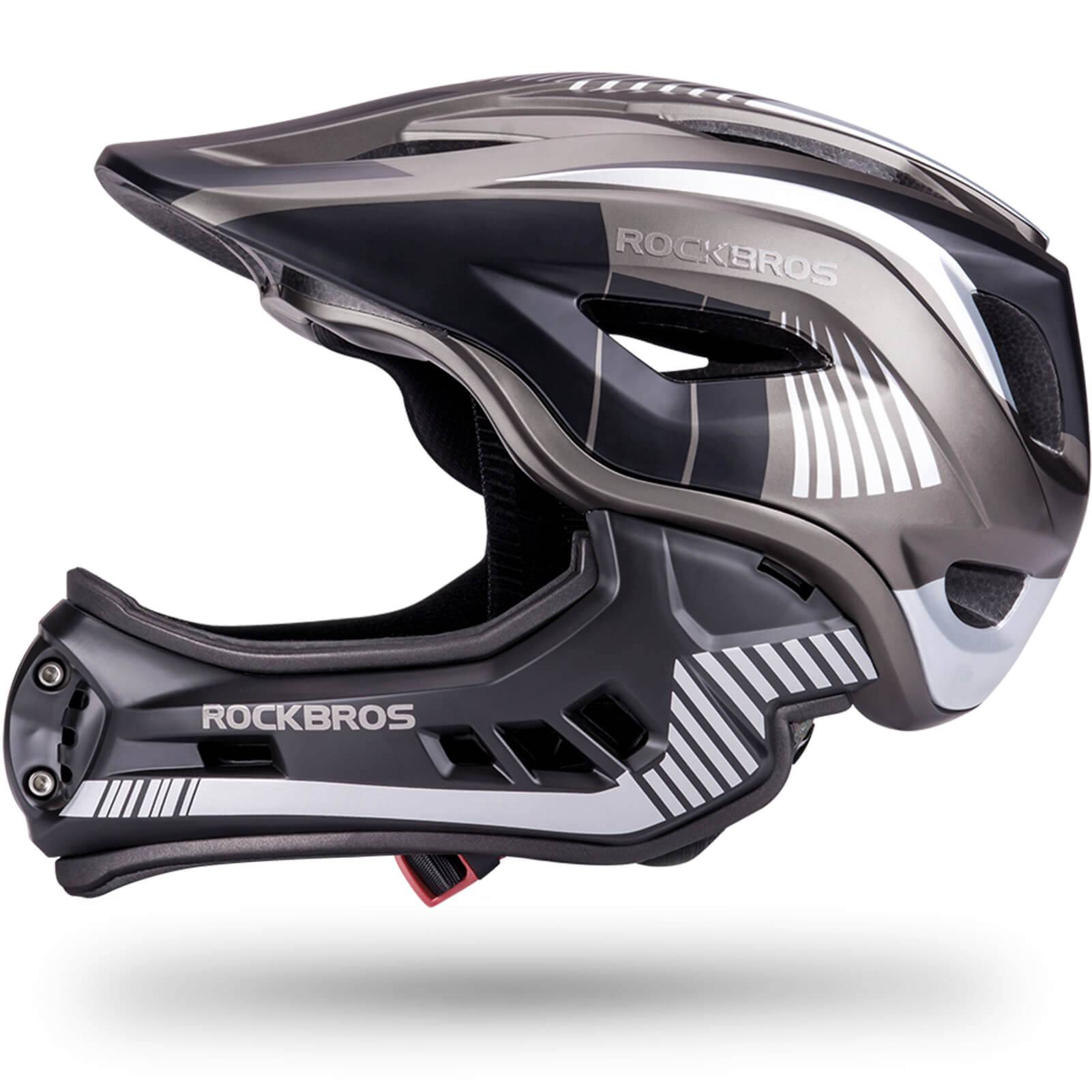 ROCKBROS Kinder helm Integriert Fahrradhelm mit Abnehmbarem Kinnschutz - Helme für Kinder ROCKBROS - EU - NooMii