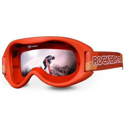 ROCKBROS Kinder Skibrille 100 % UV - Schutz winddicht Ski Schutzbrille - Skibrille ROCKBROS - EU - NooMii