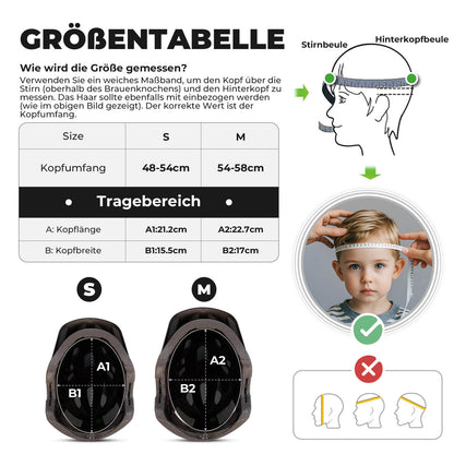 ROCKBROS Kinderhelm BMX MTB Downhill Helm mit Abnehmbarem Kinnschutz und Krempe - Helme für Kinder ROCKBROS - EU - NooMii