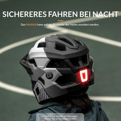 ROCKBROS Kinderhelm BMX MTB Downhill Helm mit Abnehmbarem Kinnschutz und Krempe - Helme für Kinder ROCKBROS - EU - NooMii