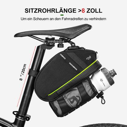ROCKBROS Kratzfest Fahrrad Satteltasche mit Flaschenhalter 1,5L - Fahrradtaschen ROCKBROS - EU - NooMii