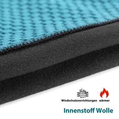 ROCKBROS Lange Fahrradhose Herren Winter Radhose Winddicht Warm