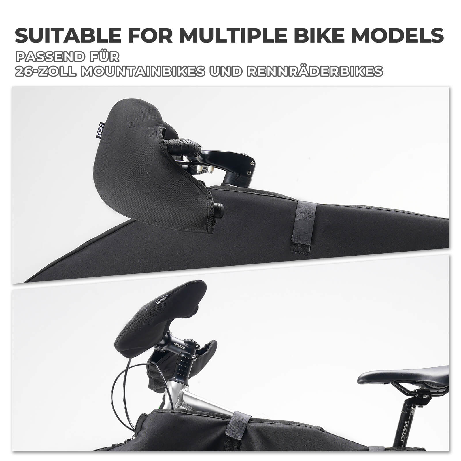 ROCKBROS Lenkerschutz Universell & Stoßdämpfend - Fahrradgriffe ROCKBROS - EU - NooMii