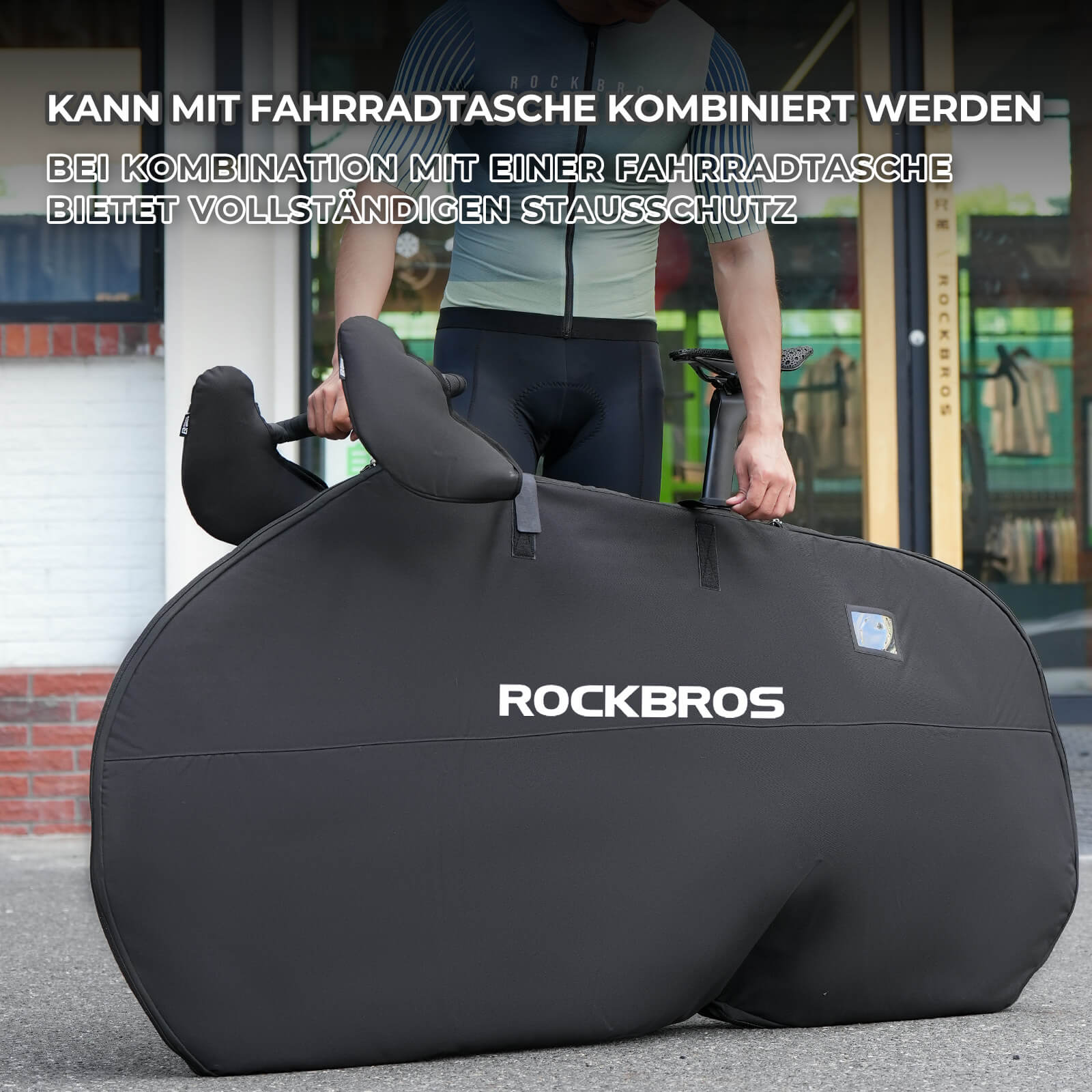 ROCKBROS Lenkerschutz Universell & Stoßdämpfend - Fahrradgriffe ROCKBROS - EU - NooMii