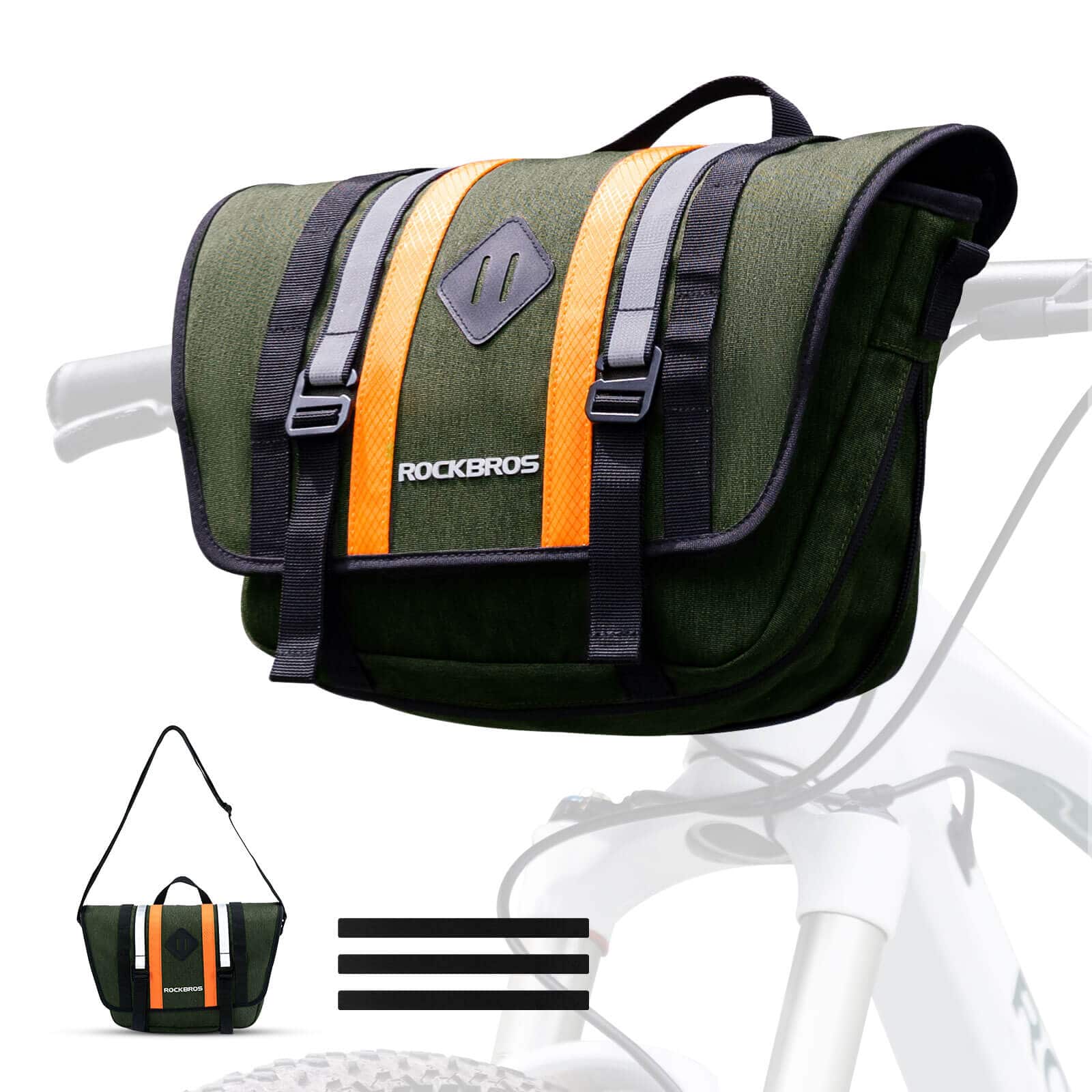 ROCKBROS Lenkertasche Fahrradtasche mit Schultergurt 4L Fronttasche - Fahrradtaschen ROCKBROS - EU - NooMii
