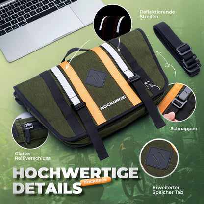 ROCKBROS Lenkertasche Fahrradtasche mit Schultergurt 4L Fronttasche - Fahrradtaschen ROCKBROS - EU - NooMii