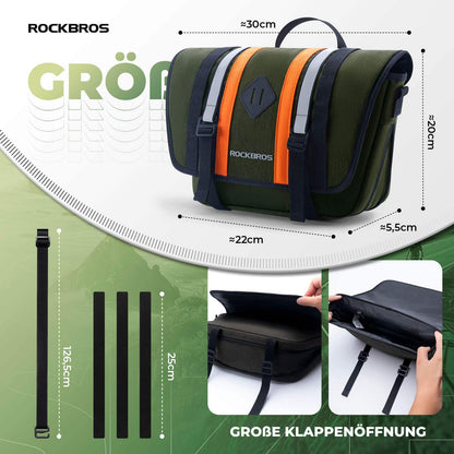 ROCKBROS Lenkertasche Fahrradtasche mit Schultergurt 4L Fronttasche - Fahrradtaschen ROCKBROS - EU - NooMii