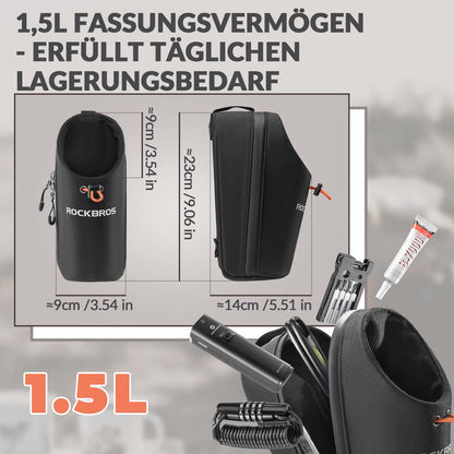 ROCKBROS Lenkertasche Flaschentasche Trinkflaschenhalter Multifunktionales Design - Fahrradtaschen ROCKBROS - EU - NooMii