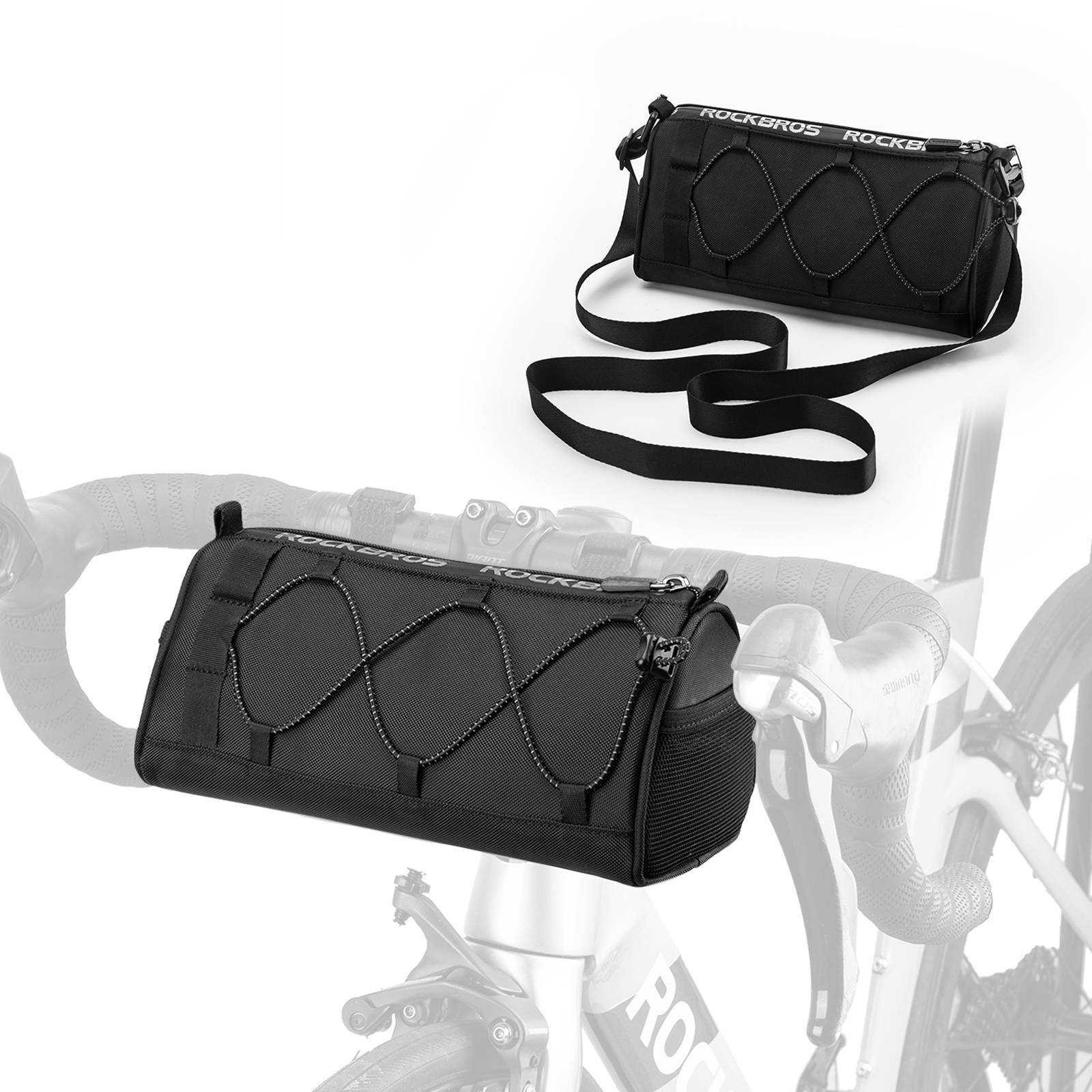 ROCKBROS Lenkertasche Multifunktionale Fahrradlenkertasche mit Schultergurt 1,5L - Fahrradtaschen ROCKBROS - EU - NooMii