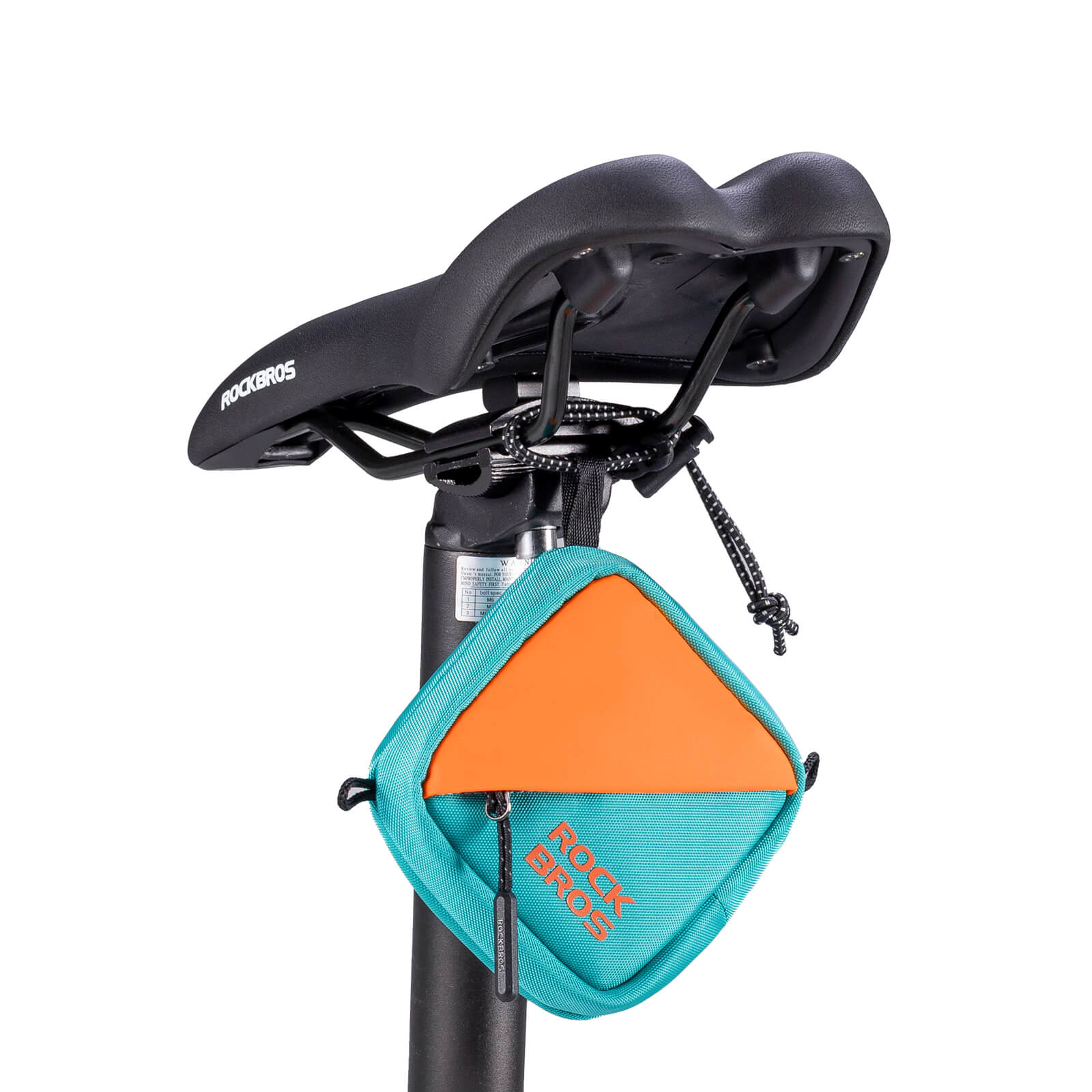 ROCKBROS Mini Fahrrad Satteltasche Fahrradtasche Geldbörse mit Gurt 0,25L - Fahrradtaschen ROCKBROS - EU - NooMii