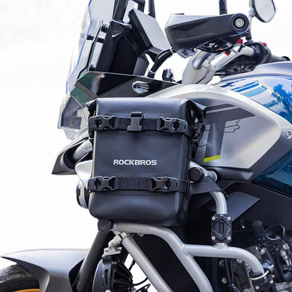 ROCKBROS Motorrad Seitentasche wasserdicht Gepäckträgertasche 5L Schwarz - Motorradtaschen ROCKBROS - EU - NooMii