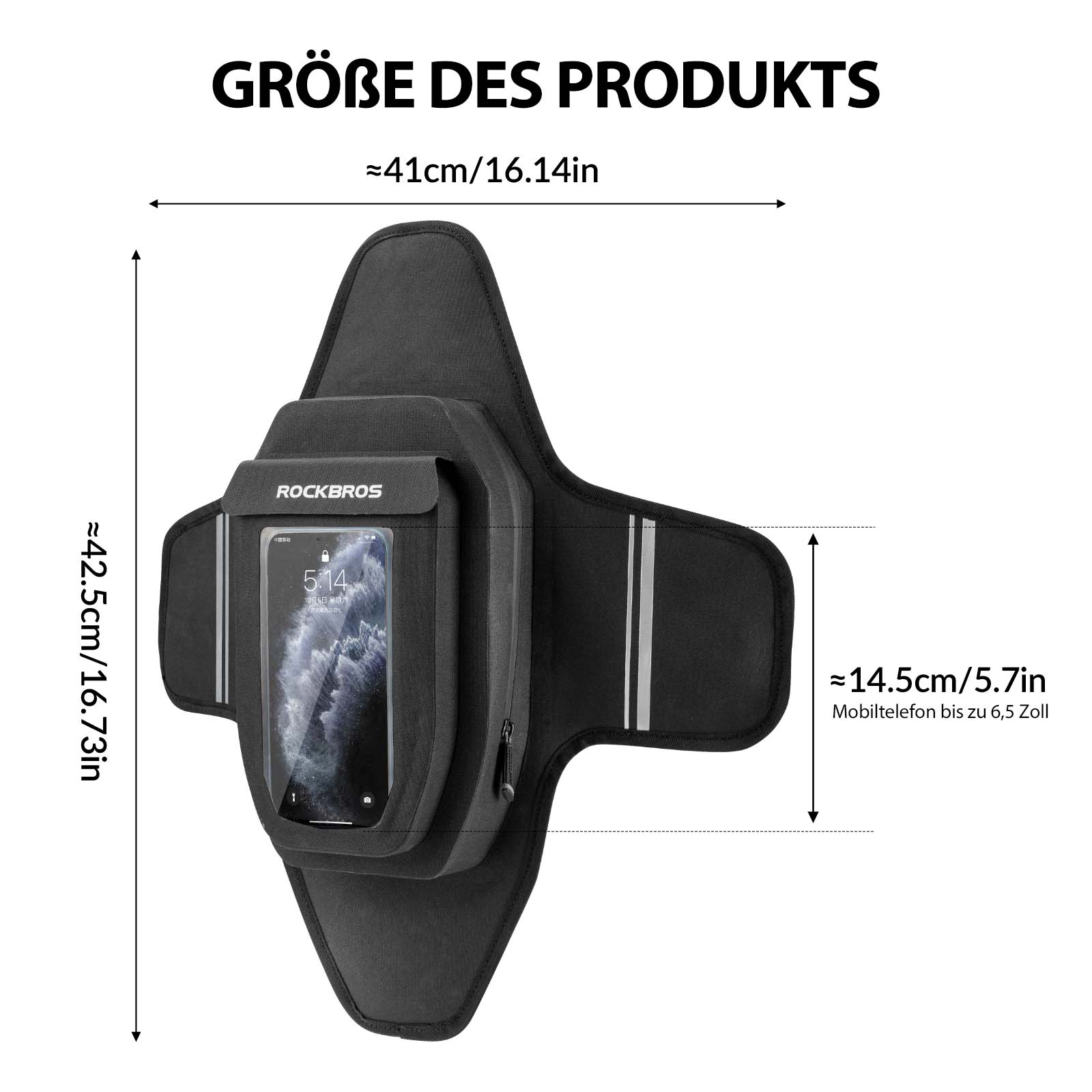 ROCKBROS Motorrad Tankrucksack Wasserdichter Magnet Tanktasche Schwarz - Motorradtaschen ROCKBROS - EU - NooMii