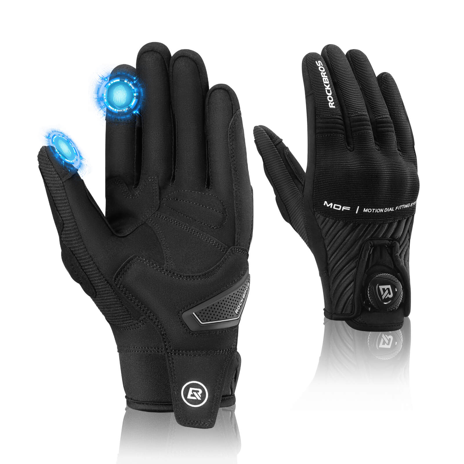 ROCKBROS Motorradhandschuhe Atmungsaktiv Handschuhe Touchscreen - Fahrradhandschuhe ROCKBROS - EU - NooMii