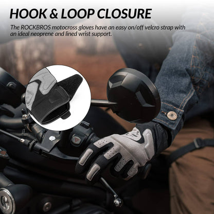 ROCKBROS Motorradhandschuhe Winddichte Touchscreen Herren Handschuhe - Fahrradhandschuhe ROCKBROS - EU - NooMii