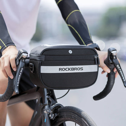 ROCKBROS multifunktional Fahrrad Lenkertasche mit PVC - Touchscreen und Schultergurt - Fahrradtaschen ROCKBROS - EU - NooMii