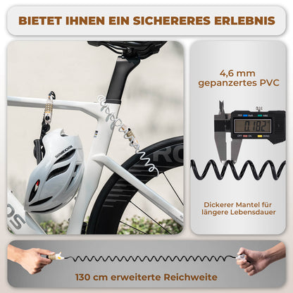 ROCKBROS Multifunktional Fahrradschloss Kinder Zahlenschloss Helmschloss - Fahrradschloss ROCKBROS - EU - NooMii