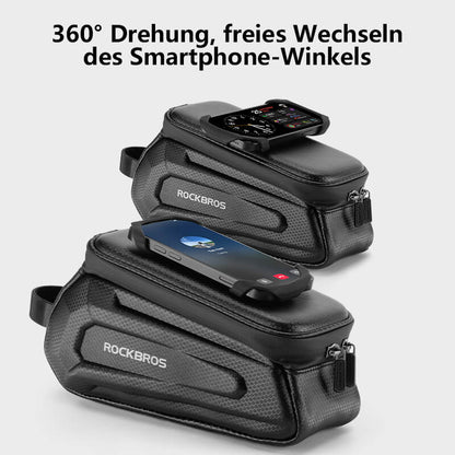 ROCKBROS Oberrohrtasche Handytasche Wasserdichte Fahrradtasche 6,5 Zoll - Fahrradtaschen ROCKBROS - EU - NooMii