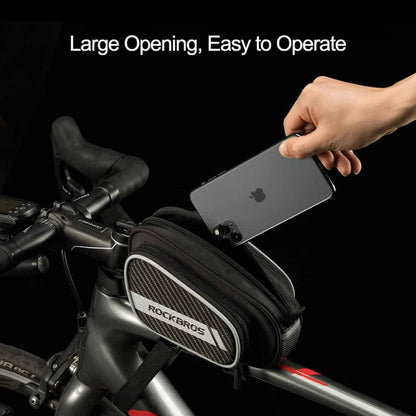 ROCKBROS Oberrohrtasche mit reflektierende & 2 Seitentaschen 1.8L - Fahrradtaschen ROCKBROS - EU - NooMii