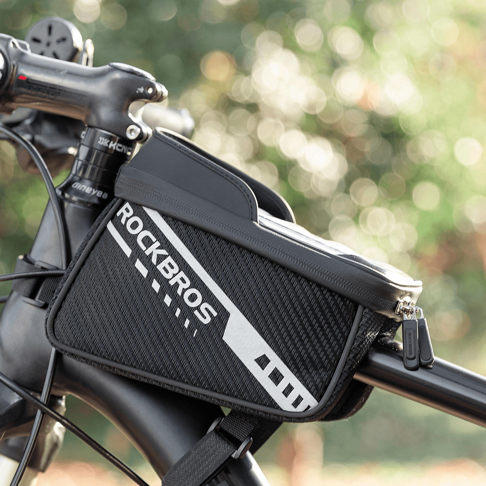 ROCKBROS Oberrohrtasche mit TPU - Touchscreen Seitentaschen - Design 1L - Fahrradtaschen ROCKBROS - EU - NooMii