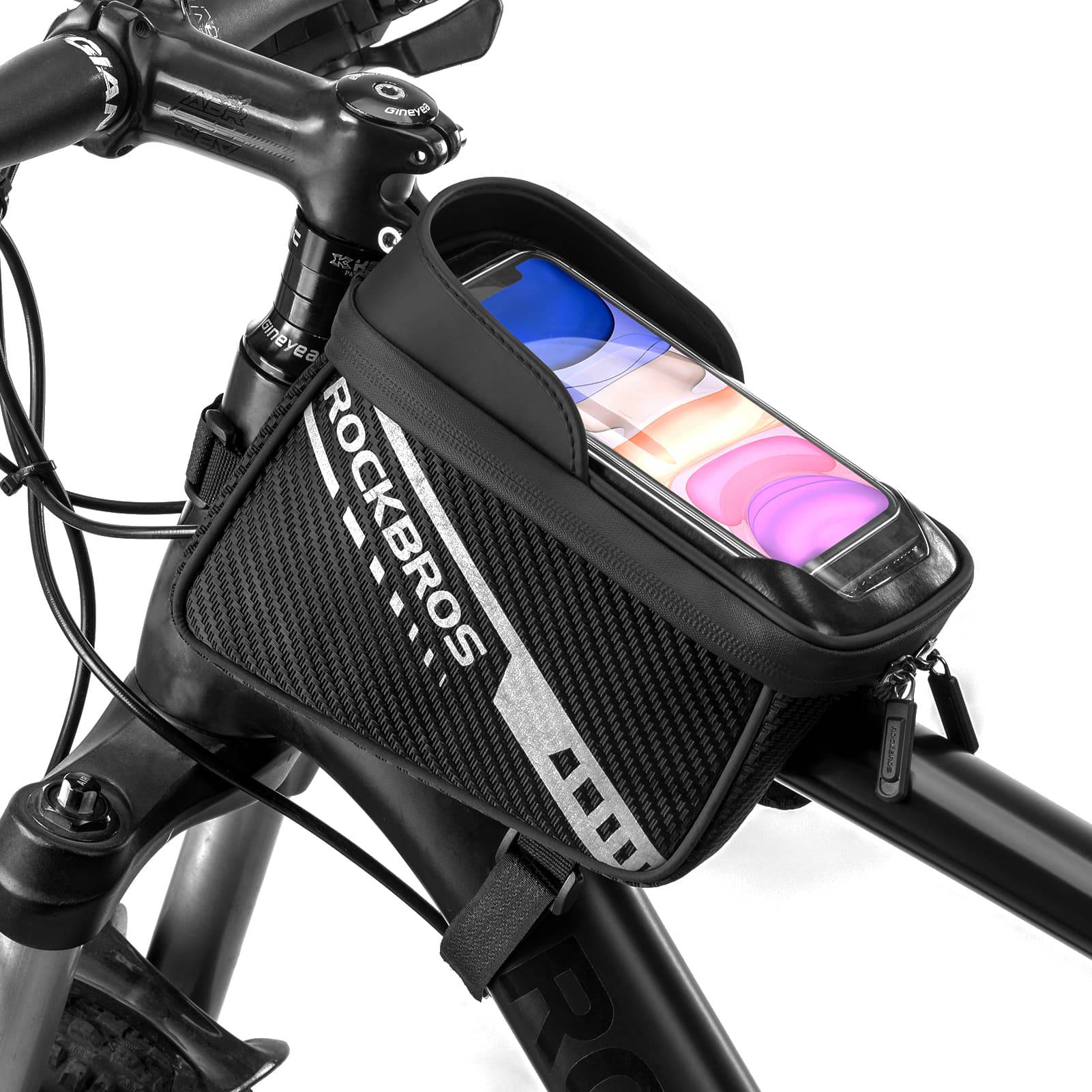 ROCKBROS Oberrohrtasche mit TPU - Touchscreen Seitentaschen - Design 1L - Fahrradtaschen ROCKBROS - EU - NooMii
