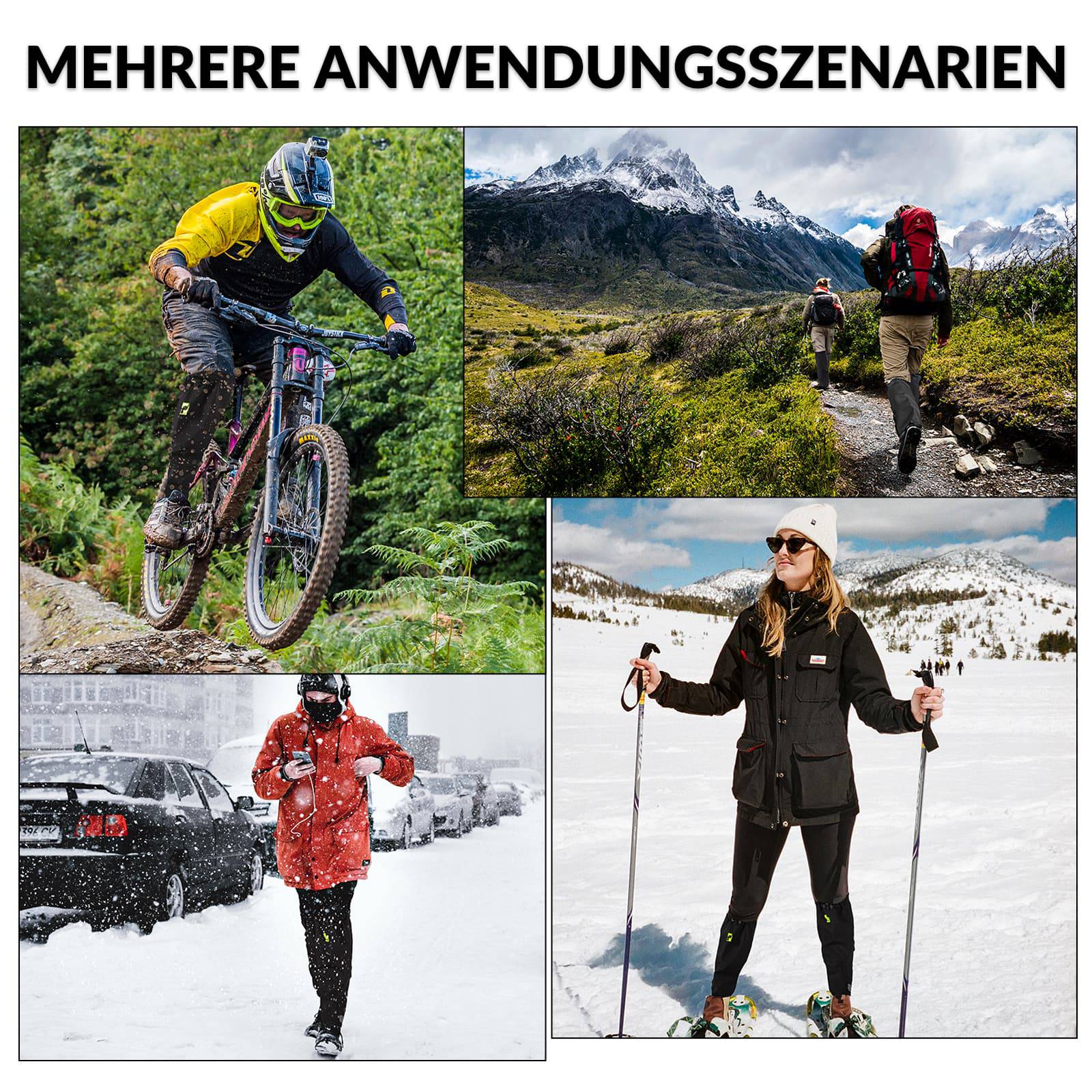 ROCKBROS Outdoor Gamaschen wasserdichte Schnee Gaiter für Herren Damen - Fahrrad Überschuhe ROCKBROS - EU - NooMii