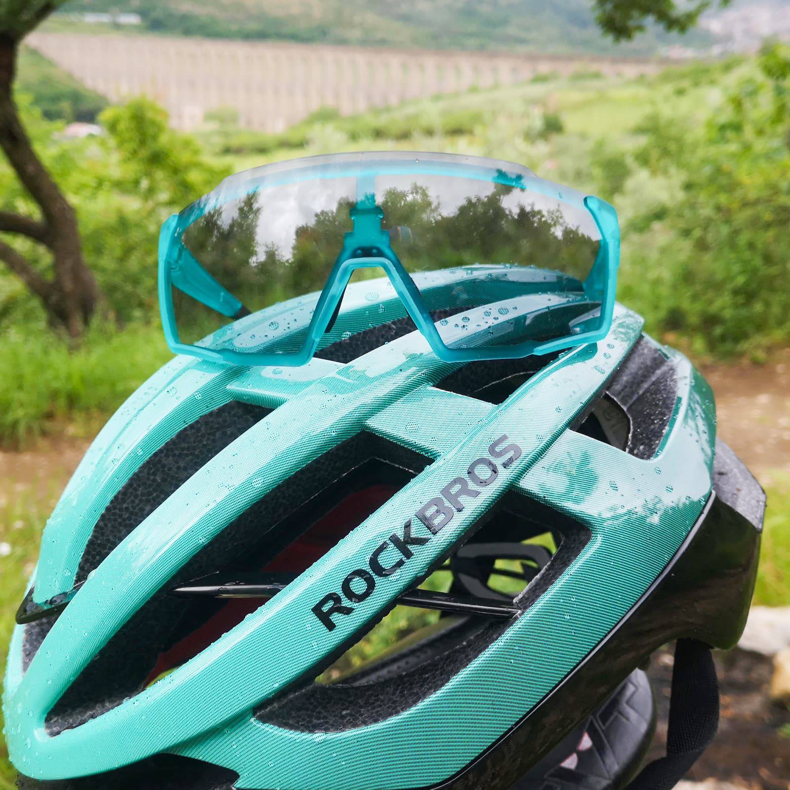 ROCKBROS Photochrome Brille HD Fahrradbrille für Outdoor - Aktivitäten Blau - Fahrradbrille ROCKBROS - EU - NooMii