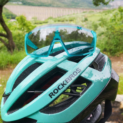 ROCKBROS Photochrome Brille HD Fahrradbrille für Outdoor - Aktivitäten Blau - Fahrradbrille ROCKBROS - EU - NooMii