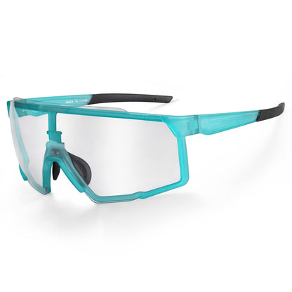 ROCKBROS Photochrome Brille HD Fahrradbrille für Outdoor - Aktivitäten Blau - Fahrradbrille ROCKBROS - EU - NooMii