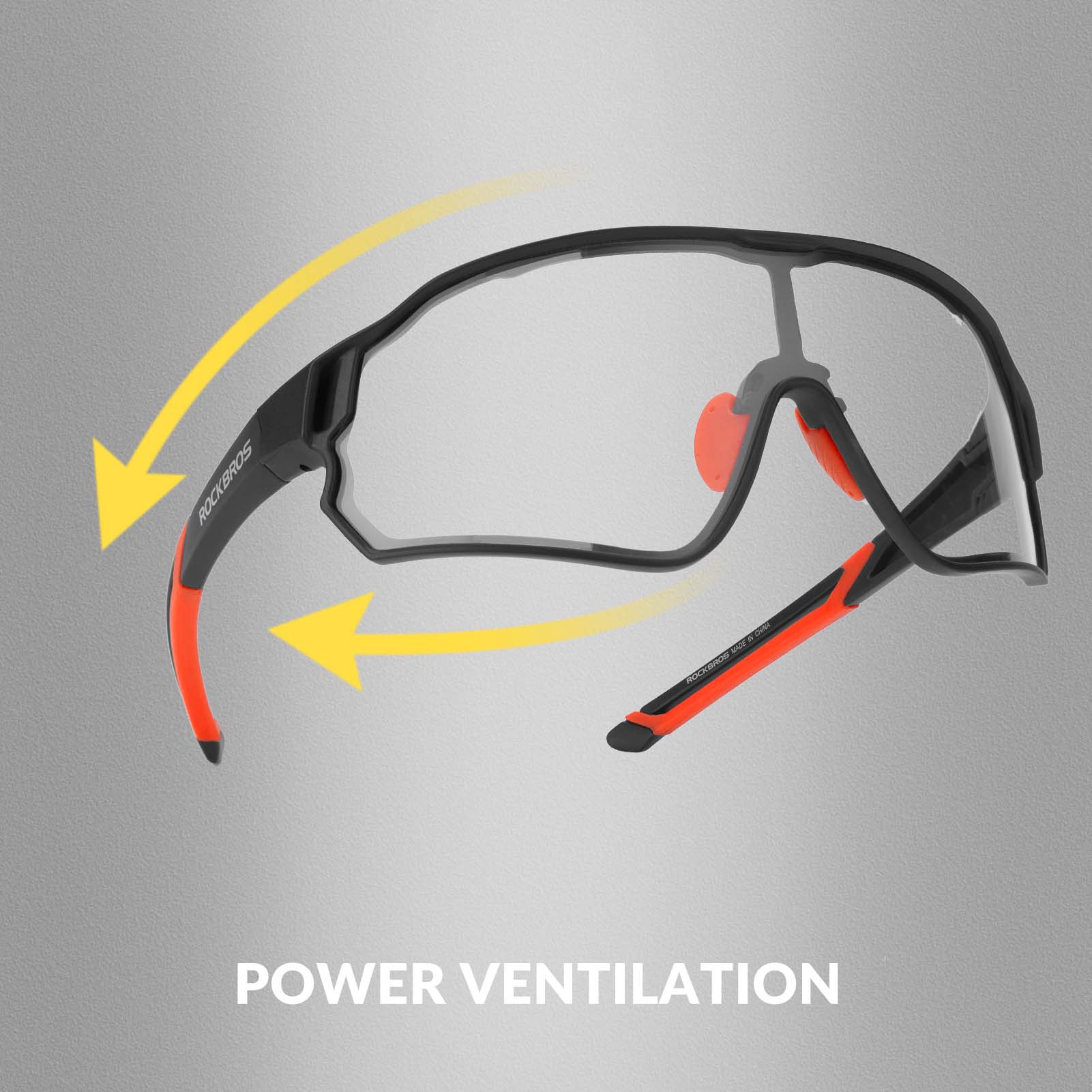 ROCKBROS Photochrome Sonnenbrille Fahrradbrille UV400 - Schutz Unisex - Fahrradbrille ROCKBROS - EU - NooMii