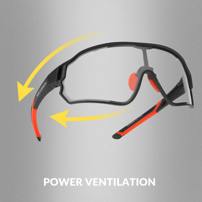 ROCKBROS Photochrome Sonnenbrille Fahrradbrille UV400 - Schutz Unisex - Fahrradbrille ROCKBROS - EU - NooMii