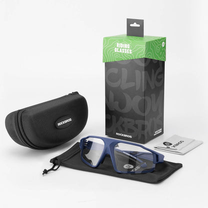 ROCKBROS Photochrome Sonnenbrille für Outdoor - Aktivitäten Unisex - Fahrradbrille ROCKBROS - EU - NooMii