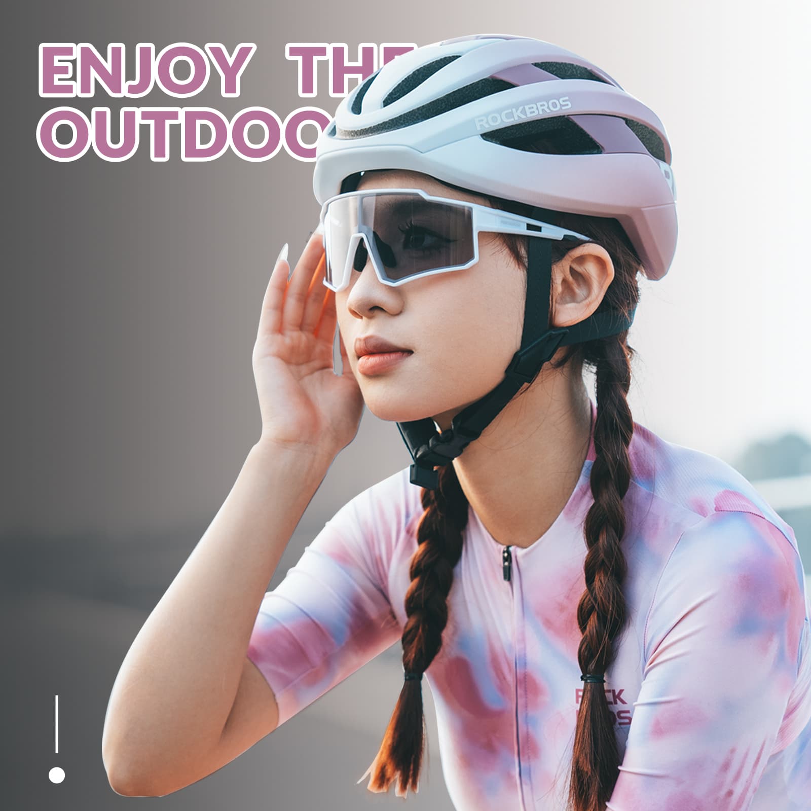ROCKBROS Polarisiert Fahrradbrille Sport Sonnenbrille für Outdoorsport - Fahrradbrille ROCKBROS - EU - NooMii