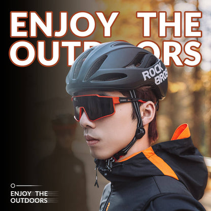 ROCKBROS Polarisiert Fahrradbrille Sport Sonnenbrille für Outdoorsport - Fahrradbrille ROCKBROS - EU - NooMii
