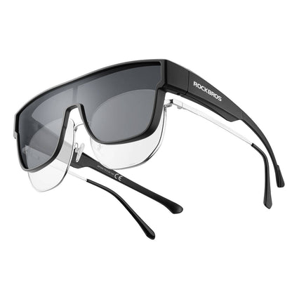 ROCKBROS Polarisierte Fahrradbrille Kurzsichtbrille Überbrille Unisex Sportbrille - Fahrradbrille ROCKBROS - EU - NooMii