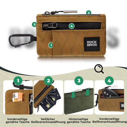 ROCKBROS Portemonnaie Geldbeutel Handytasche Tragbare mit Hängeschloss - Fahrradtaschen ROCKBROS - EU - NooMii