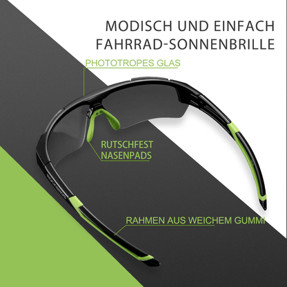 ROCKBROS Radbrille Sonnenbrille Halbrahmen Photochromatische Brille - Fahrradbrille ROCKBROS - EU - NooMii
