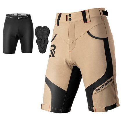 ROCKBROS Radhose Herren Kurz atmungsaktiv Anti - Stoß Fahrradhose - Fahrradhose ROCKBROS - EU - NooMii