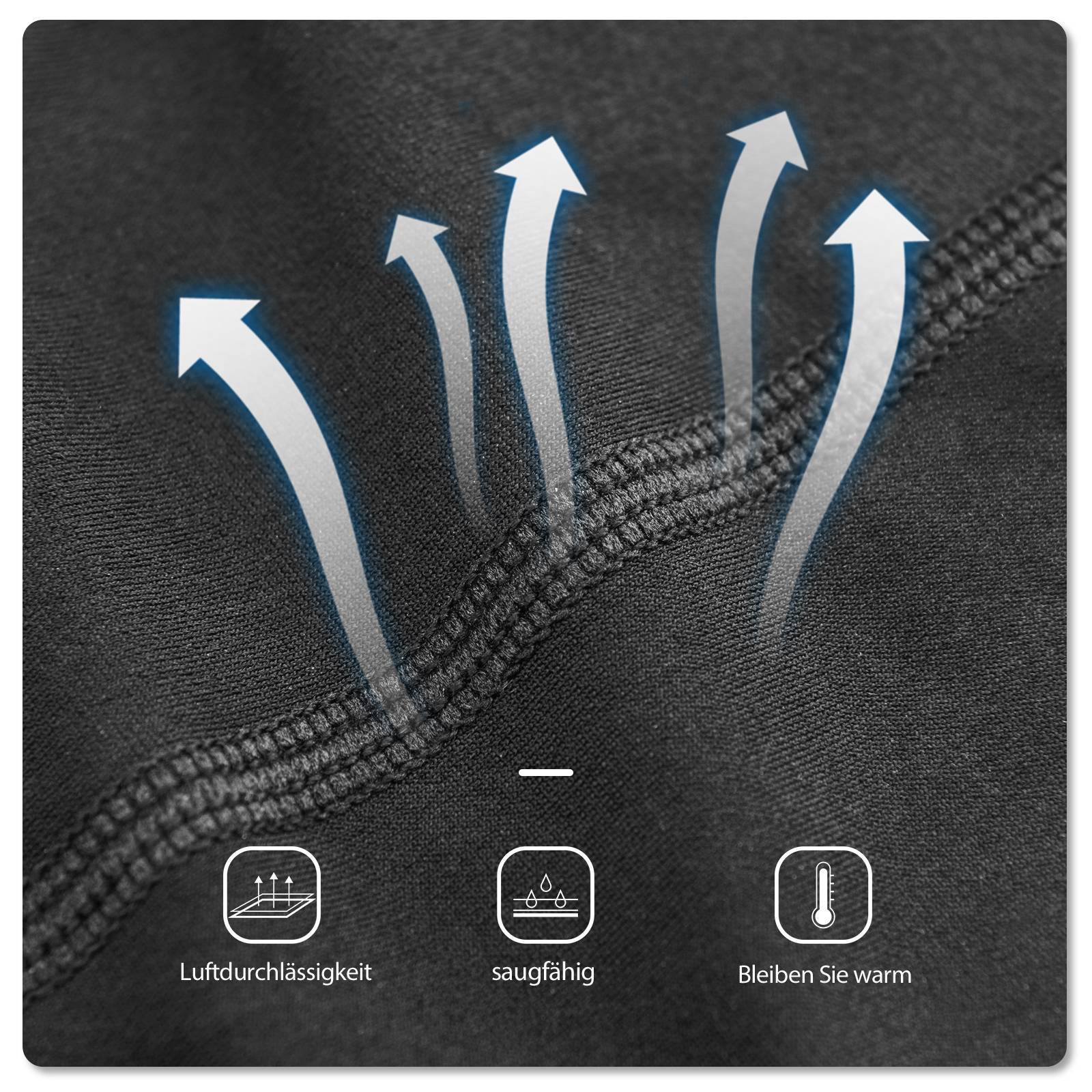 ROCKBROS Radsport Armlinge Winter Anti Rutschen Arm Sleeves - Armlinge & Beinlinge ROCKBROS - EU - NooMii