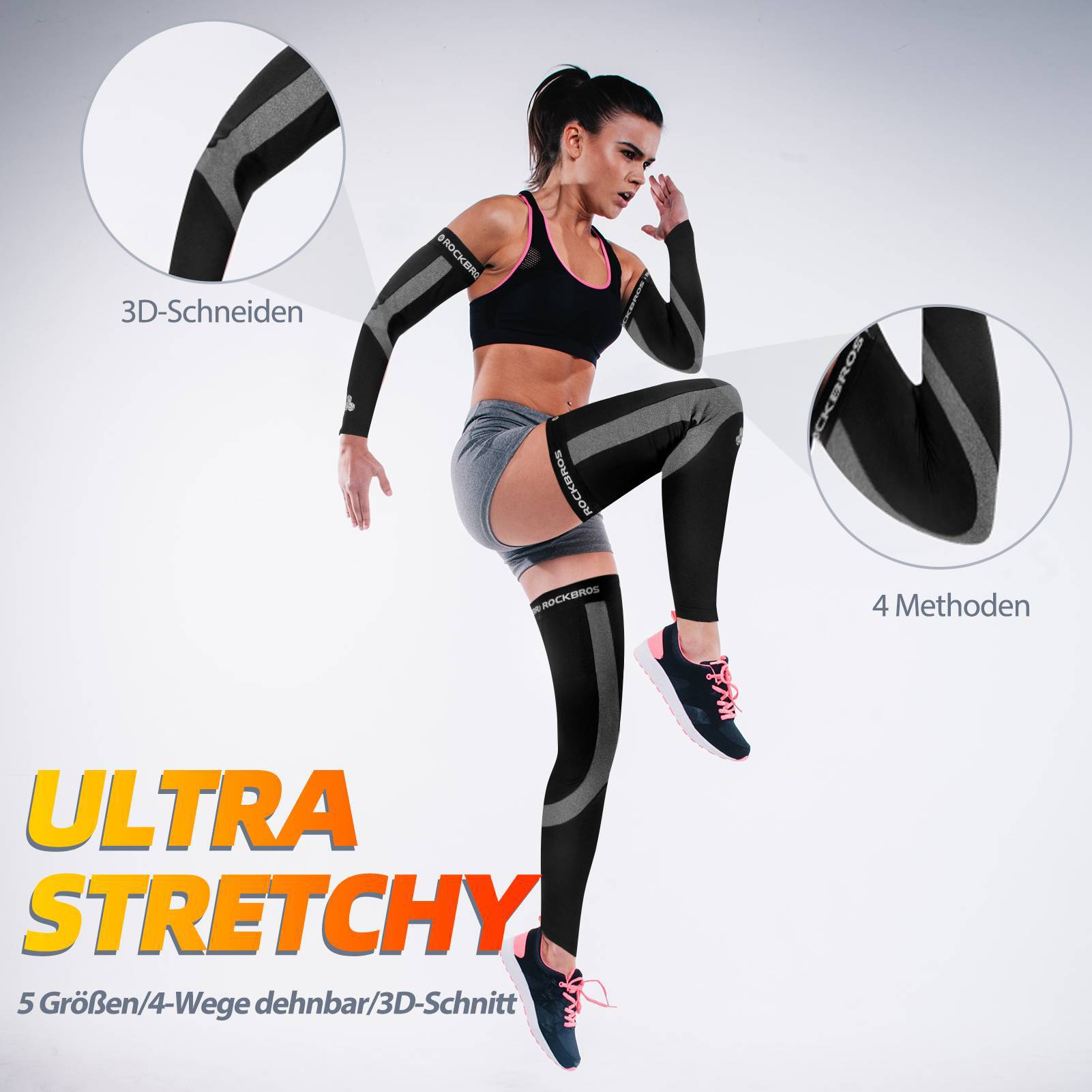 ROCKBROS Radsport Beinlinge Winter Beinwärmer für Damen & Herren - Armlinge & Beinlinge ROCKBROS - EU - NooMii